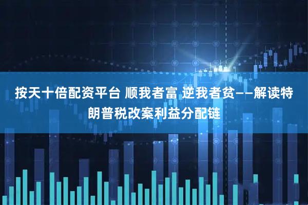 按天十倍配资平台 顺我者富 逆我者贫——解读特朗普税改案利益分配链
